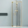 Obraz 5/7 - Murcia Gold sprchový kút zakrivený 80x80, 190cm, 6mm NANO