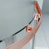 Obraz 2/7 - Murcia Rose Gold sprchový kút zakrivený 90x90, 190cm, 6mm NANO
