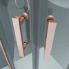 Obraz 3/7 - Murcia Rose Gold sprchový kút zakrivený 80x80, 190cm, 6mm NANO