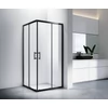 Obraz 8/10 - Motril čierny Sprchový kút 80x80, 190cm, 6mm, NANO