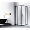 Obraz 8/10 -Murcia Black półokrągła kabina prysznicowa 100x100, 190cm, 6mm