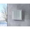 Obraz 1/3 - Sevilla White Dvojdverová skriňa so zrkadlom, LED 60 cm