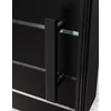 Obraz 2/3 - Madeira Black Pattern 80 otváracie sprchové dvere, 190cm, 6mm