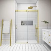 Obraz 1/4 - Milano Gold posuvné sprchové dvere, 120x195cm, 8mm