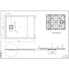 Obraz 6/7 - Cagliari White 80x100x2,6 cm Štvorcová, SMC sprchová vanička