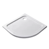 Obraz 1/2 - Coria 80x80x5 cm Kruhová, akrylová sprchová vanička