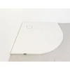 Obraz 3/5 - Cagliari White 80x80x2,6 cm Kruhová, SMC sprchová vanička
