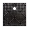 Obraz 5/11 - Cagliari Black 90x90x2,6 cm Štvorcová, SMC sprchová vanička, so sifonom
