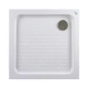Obraz 4/11 - Almagro 80x80x13,5 cm Štvorcová, akrylová sprchová vanička, so sifonom