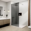 Obraz 1/5 - Walk-in Chrome sprchová stena, s dymovým sklom 80, 200cm, 8mm