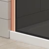 Obraz 4/5 - Walk-in Rose Gold sprchová stena, s dymovým sklom 110, 200cm, 8mm