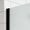 Obraz 3/5 - Walk-in Black sprchová stena, s matným, pieskovaným sklom 50, 200cm, 8mm