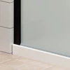 Obraz 4/5 - Walk-in Black sprchová stena, s matným, pieskovaným sklom 70, 200cm, 8mm