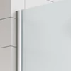 Obraz 3/5 - Walk-in Chrome sprchová stena, s matným, pieskovaným sklom 50, 200cm, 8mm