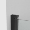 Obraz 2/3 - Westy 80 DVOJKRÍDLOVÉ čierne sprchové dvere, 195cm, 6mm