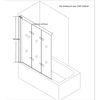 Obraz 5/5 - TRIAD 6mm, 120x140 Vaňová zástena