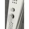 Obraz 4/5 - Alegre WHITE sprchový panel, nehrdzavejúca oceľ