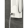 Obraz 6/7 - Merin WHITE sprchový panel, nehrdzavejúca oceľ