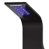 Obraz 1/4 - Verona BLACK sprchový panel, nehrdzavejúca oceľ LED