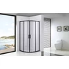 Obraz 6/8 - Avignon 6mm Black zakrivený Sprchový kút 70*70 190cm