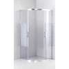 Obraz 5/6 - Avignon 6mm White zakrivený Sprchový kút 70*70 190cm
