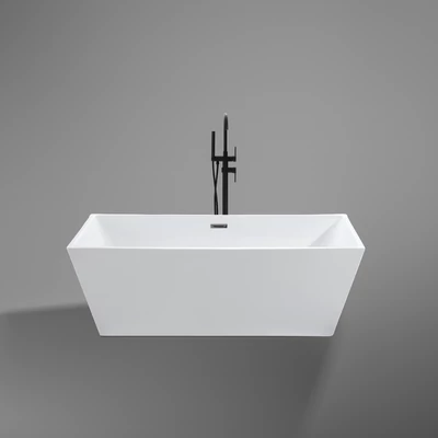 CUBE voľne stojaca vaňa, biela, 170x75x58 cm