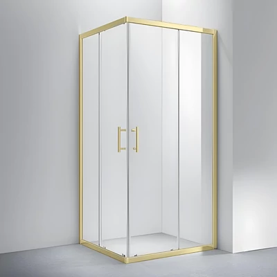 Motril Gold Sprchový kút 80x80 190cm, 6mm NANO