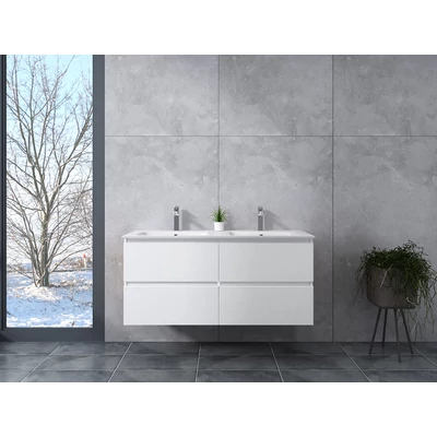 Dijon White Kúpeľňová skrinka s umývadlom 120 cm