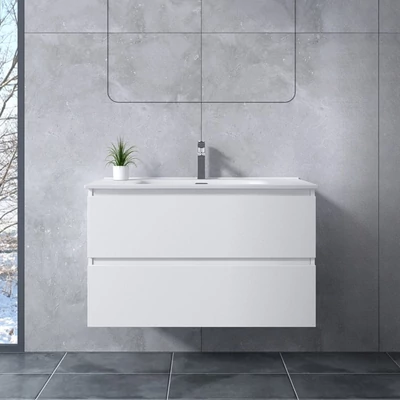 Catania White Kúpeľňová skrinka s umývadlom 60cm