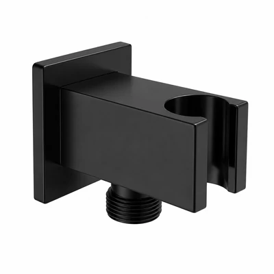Boise Flat Black držiak sprchovej hlavice