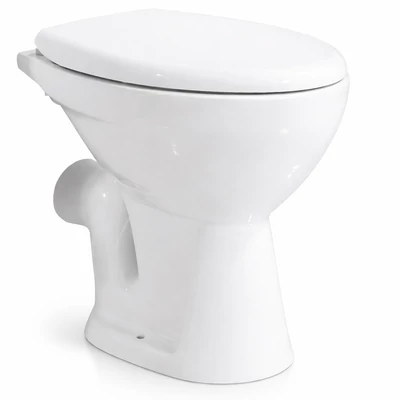 CORI || WC misa s hlbokým splachovaním, keramika, biela, zadný odpad