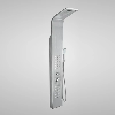 Alegre Silver Sprchový panel, z nerezové oceli