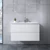 Catania White Kúpeľňová skrinka s umývadlom 90cm