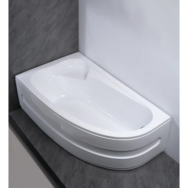 Asymetryczny stelaż do wanny 150x100 cm, lewy