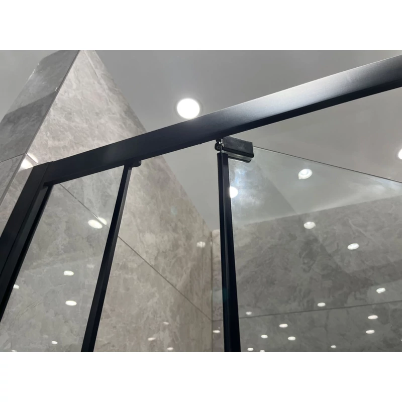 Firenze Sprchový kút Black 6mm 70cm