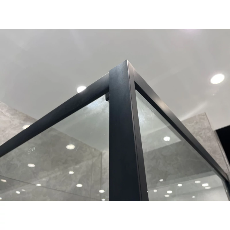 Firenze Sprchový kút Black 6mm 70cm