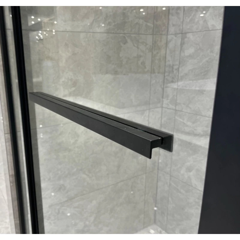 Firenze Sprchový kút Black 6mm 70cm