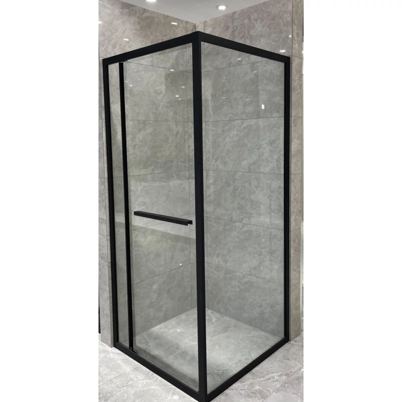 Firenze Sprchový kút Black 6mm 70cm