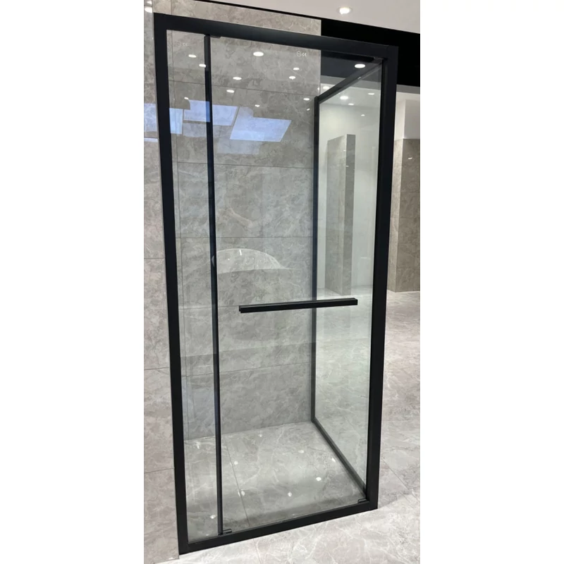 Firenze Sprchový kút Black 6mm 70cm