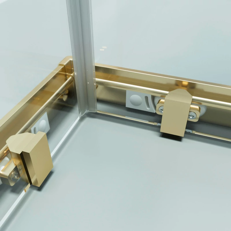 Motril Gold Sprchový kút 80x80 190cm, 6mm NANO