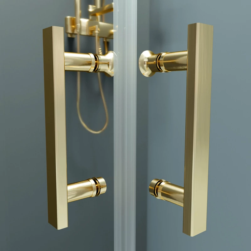 Motril Gold Sprchový kút 80x80 190cm, 6mm NANO