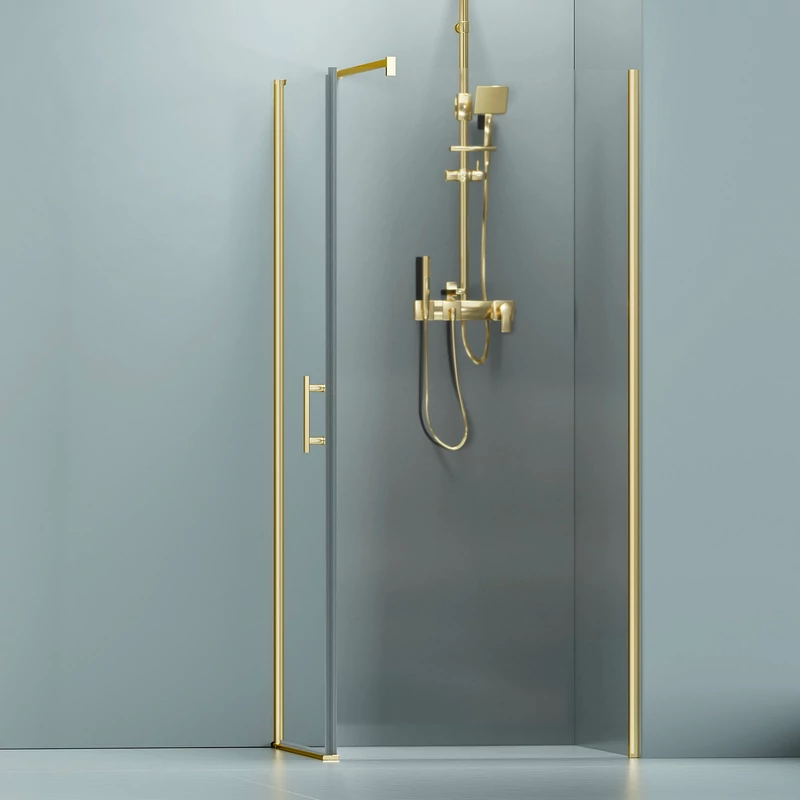 Rubio Gold Sprchový kút 80x80, 195cm, 6mm