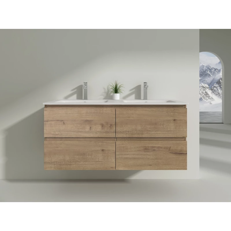 Dijon Sonoma Kúpeľňová skrinka s umývadlom 120 cm