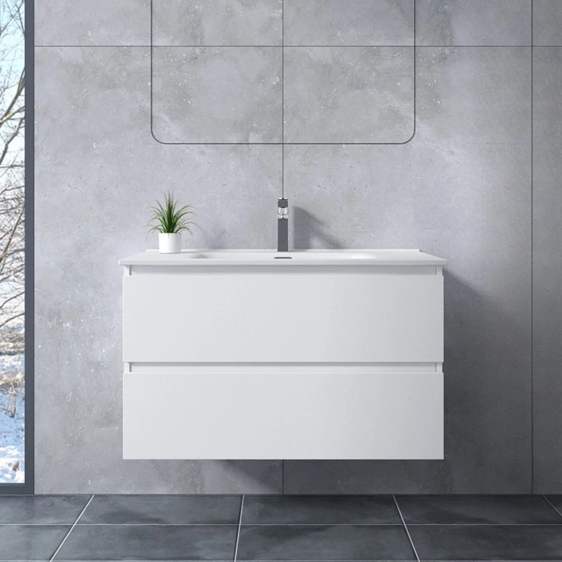 Catania White Kúpeľňová skrinka s umývadlom 60cm