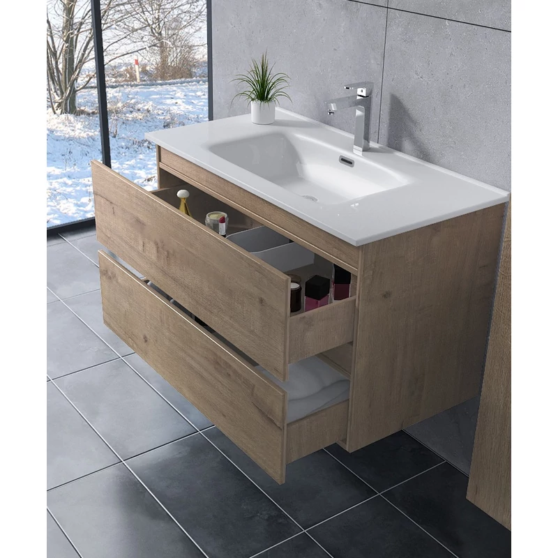 Catania Sonoma Kúpeľňová skrinka s umývadlom 60 cm