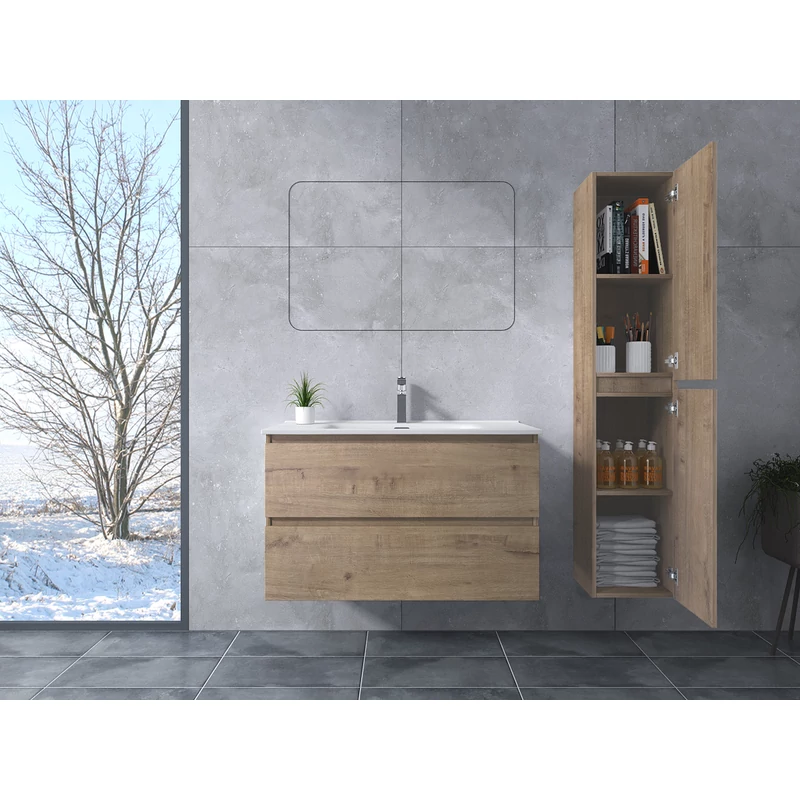 Catania Sonoma Kúpeľňová skrinka s umývadlom 60 cm
