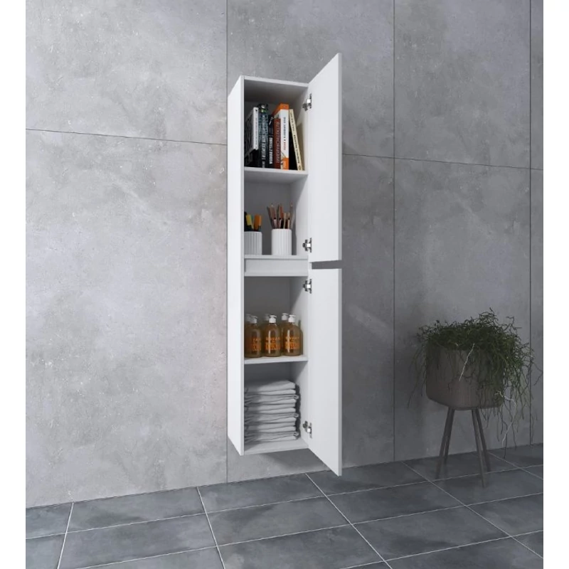 Burgundia White Kúpeľňová skrinka