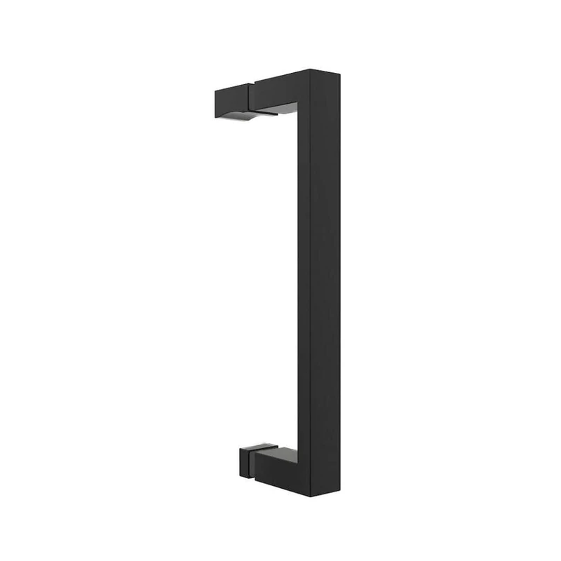 Belvero Black drzwi prysznicowe przesuwne, 120x195cm, 6mm