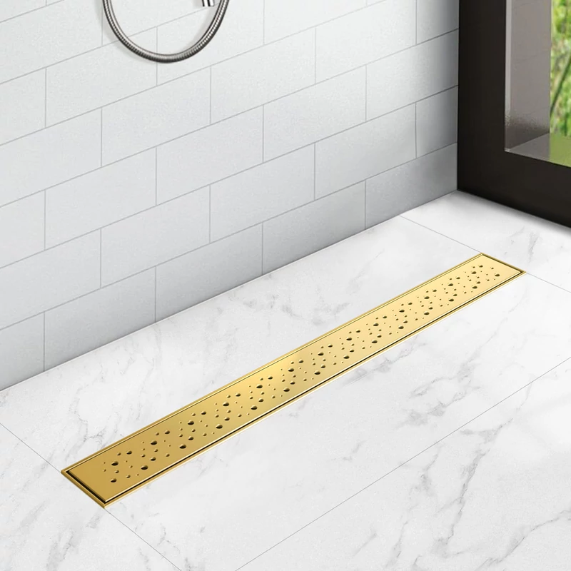 Lotaringia Gold odpływ prysznicowy, 60 cm