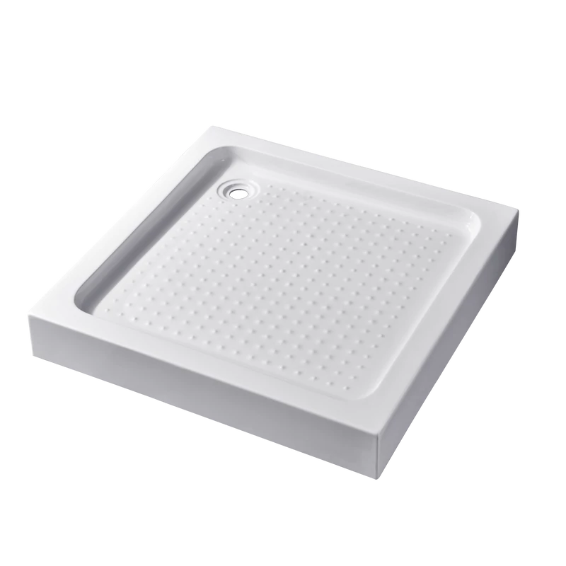 Almagro 80x80x13,5 cm Štvorcová, akrylová sprchová vanička